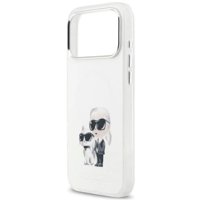 Калъф Karl Lagerfeld IML Aquarelle Karl & Choupette & Logo