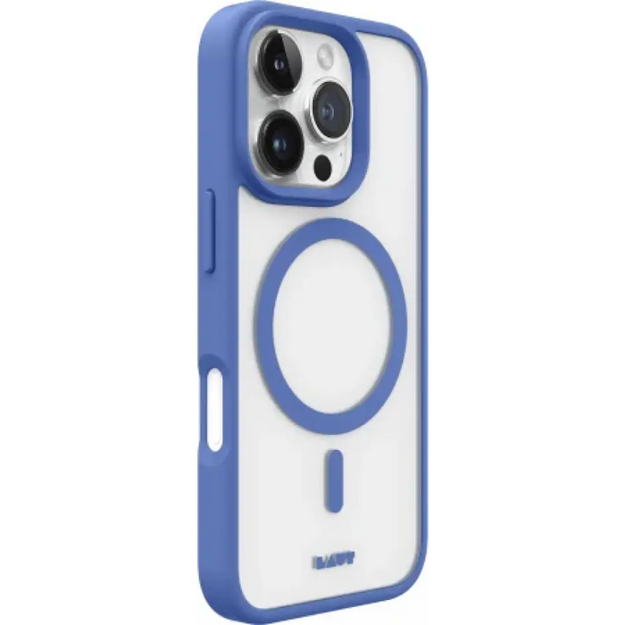 Калъф Laut Huex Protect MagSafe за iPhone 16 Pro Max - син