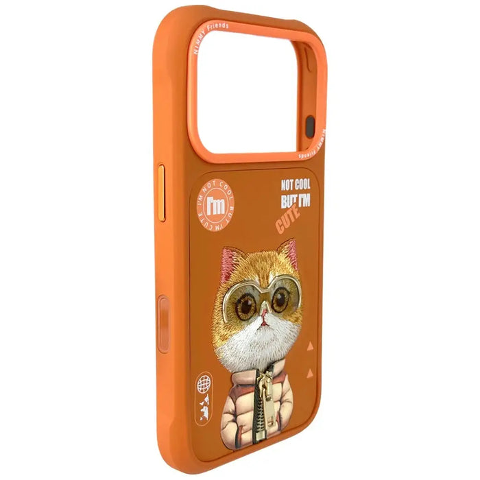 Калъф Nimmy Cool&Cute 2.0 с котка за iPhone 17 Pro Max