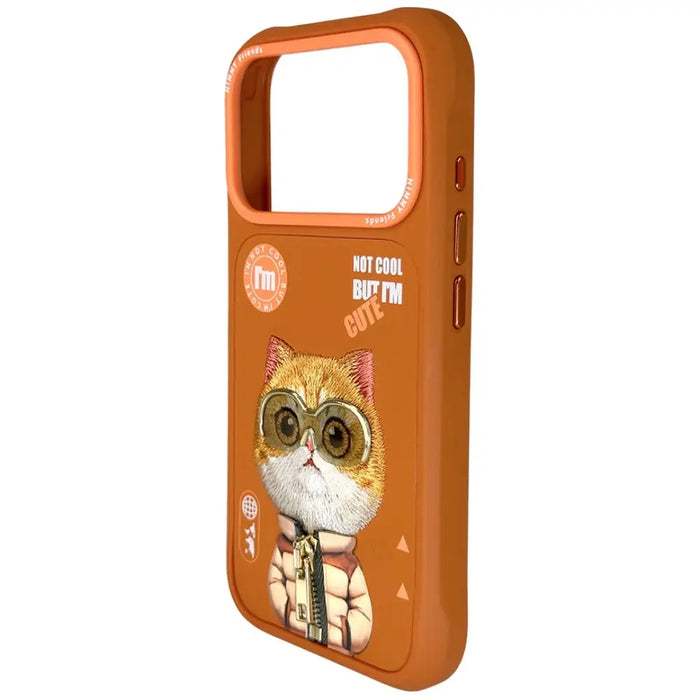 Калъф Nimmy Cool&Cute 2.0 с котка за iPhone 17 Pro Max