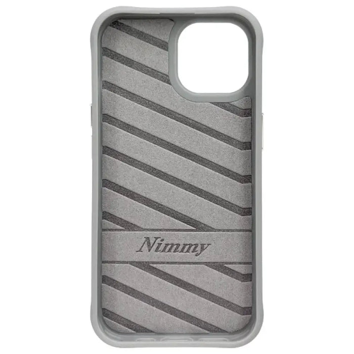 Калъф Nimmy Glasses Cool Dog за iPhone 15 - сив