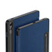 Калъф от еко-кожа Dux Ducis Domo за Samsung Tab S9 FE+ син