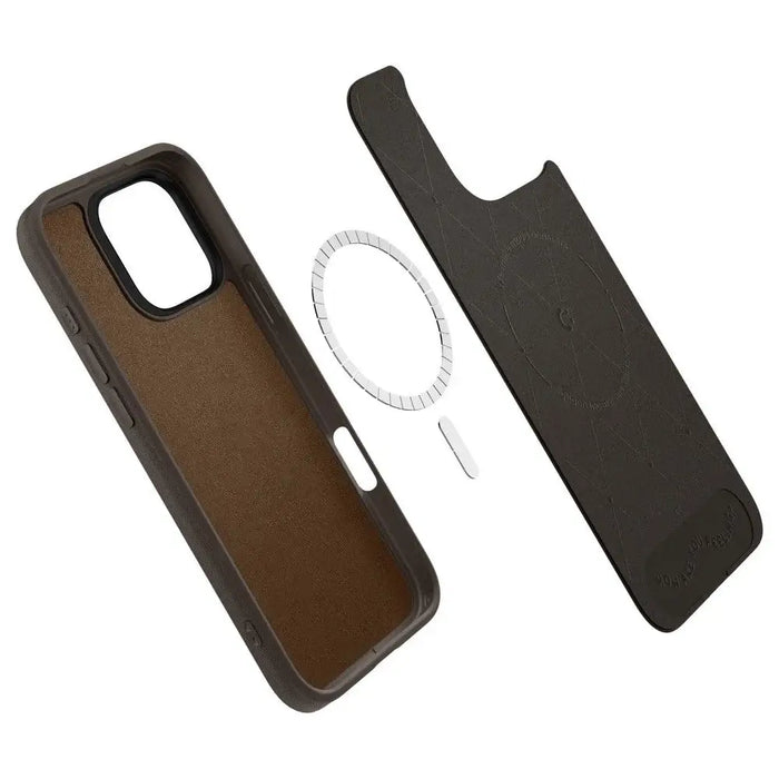 Калъф Spigen Cyrill Kajuk Mag за iPhone 16 Pro Max - кафяв