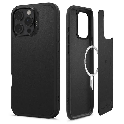 Калъф Spigen Cyrill Kajuk MagSafe за iPhone 16 Pro - черен