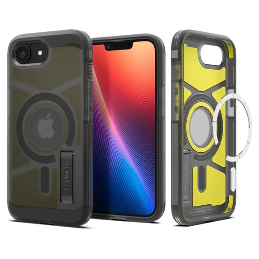 Калъф Spigen Tough Armor MagSafe за iPhone 16e - прозрачен
