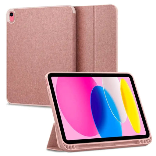 Калъф Spigen Urban Fit за iPad 10.9 2022 розово-златен