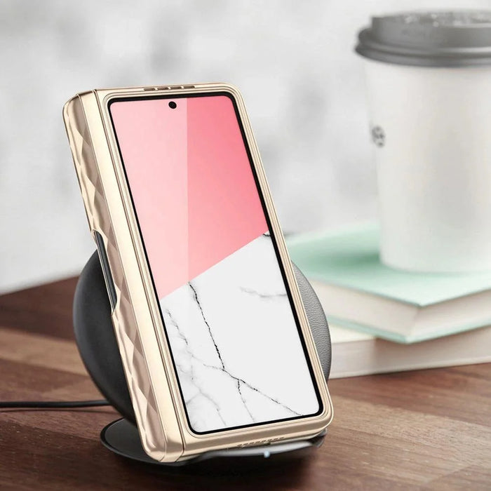 Калъф Supcase Cosmo Pen за Samsung Galaxy Z Fold5 розов