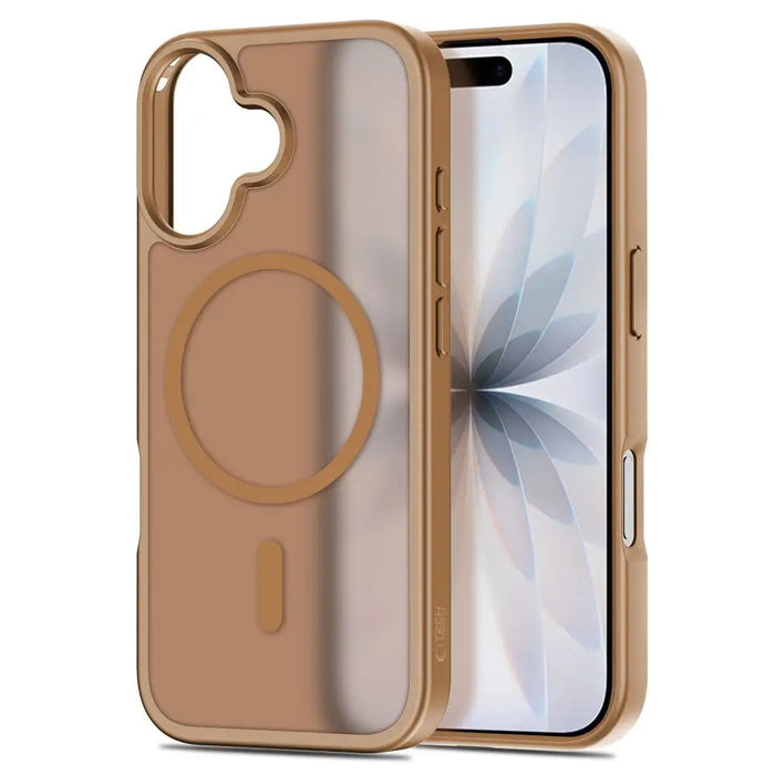 Калъф Tech-Protect BasicMag MagSafe за iPhone 17 - кафяв