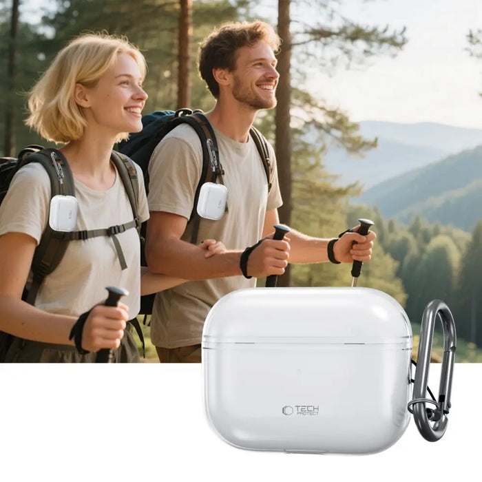 Калъф Tech-Protect FlexAir за AirPods Pro - прозрачен