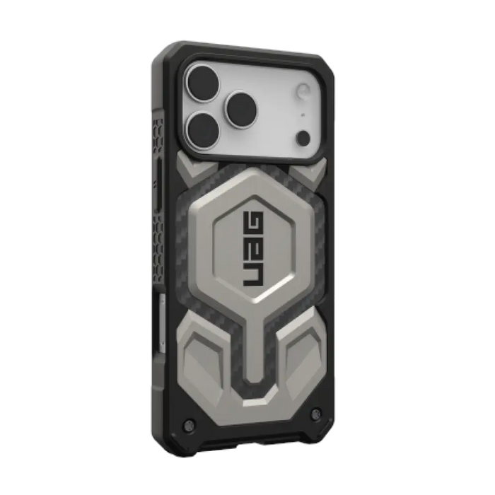 Калъф UAG Monarch Pro MagSafe за iPhone 17 Pro Max - титанов