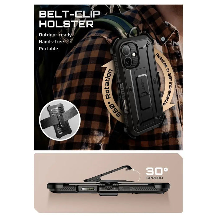 Калъф за iPhone 17 Supcase UB Pro - черен