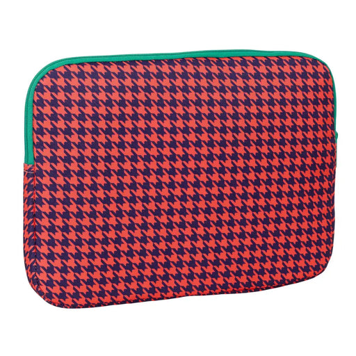 Калъф за каптоп Nait Nait Pata de gallo coral Корал 34 x 25