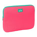 Калъф за каптоп Nait Nait Rosa fluor Розов 34 x 25 x 2 cm