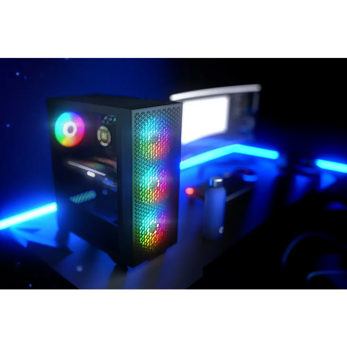 Калъф за компютър Logic DART PRO ARGB MIDI USB-C черен