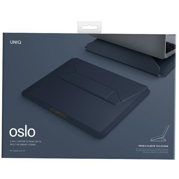 Калъф за лаптоп Uniq Oslo 14 тъмносин
