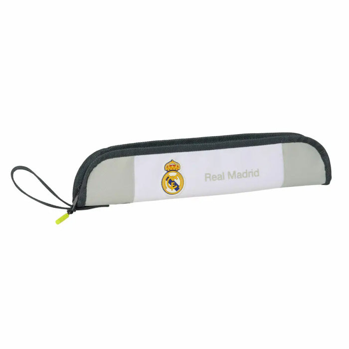 Калъф за Флейта Real Madrid C.F. Бял 37 x 2 x 8 cm