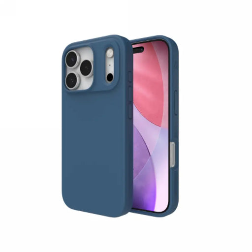Калъф ZAGG Manhattan Snap MagSafe за iPhone 17 Pro - син