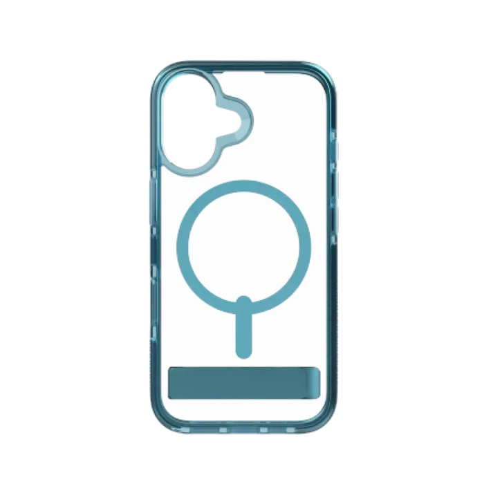 Калъф ZAGG Santa Cruz Snap MagSafe за iPhone 16 - син