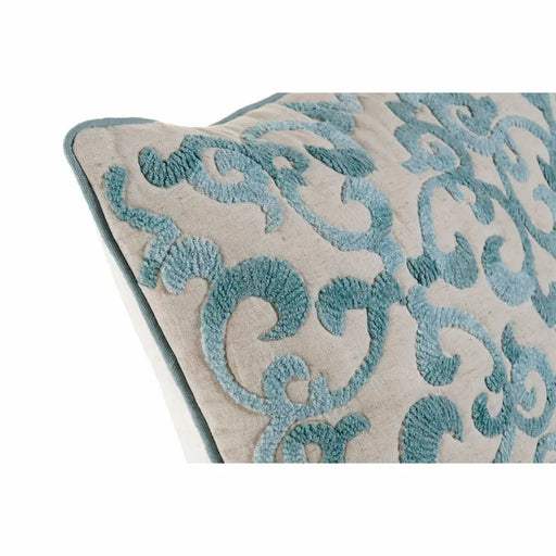 Калъфка за възглавница DKD Home Decor Син Традиционен 50 x