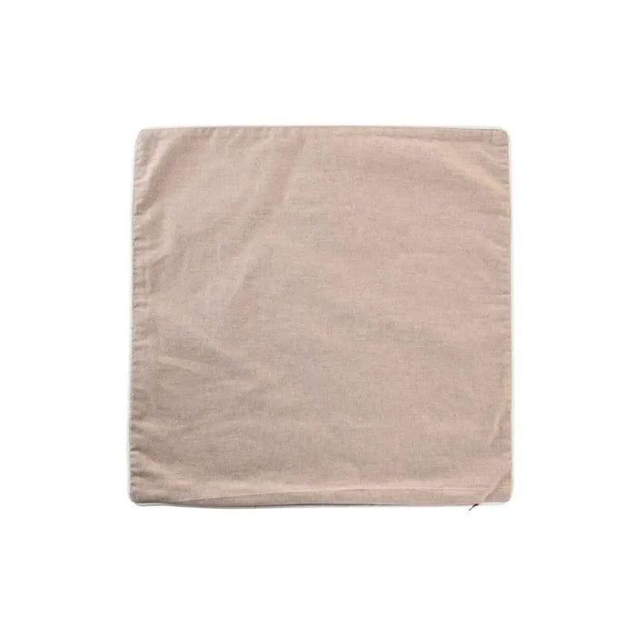 Калъфка за възглавница DKD Home Decor Листи Кафяв 50 x 1 x