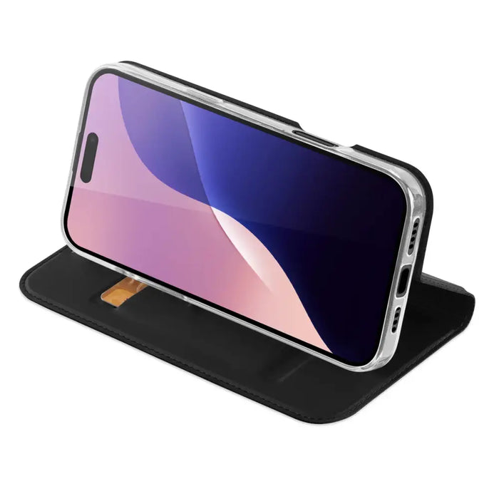 Калъф Dux Ducis Skin Pro iPhone 16 Pro с флип и слот