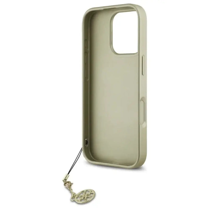 Калъф Guess 4G Charms Collection за iPhone 16 Pro - черен