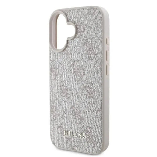 Калъф Guess 4G Classic iPhone 16 Plus - розов