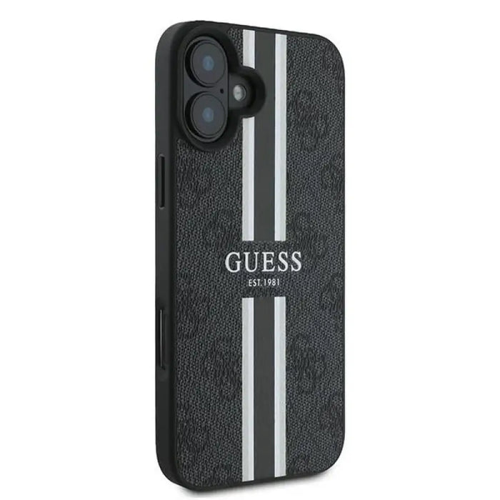 Калъф Guess 4G Printed Stripes MagSafe за iPhone 16 Plus