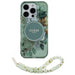 Калъф Guess IML Flowers With Pearl Strap MagSafe за iPhone