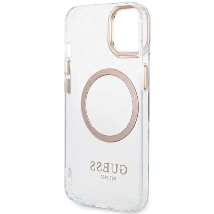 Калъф Guess Metal Outline MagSafe за iPhone 15 Plus / 14