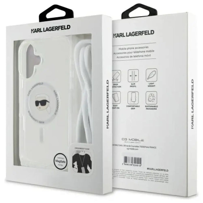 Калъф Karl Lagerfeld Crossbody IML Karl Head Magsafe