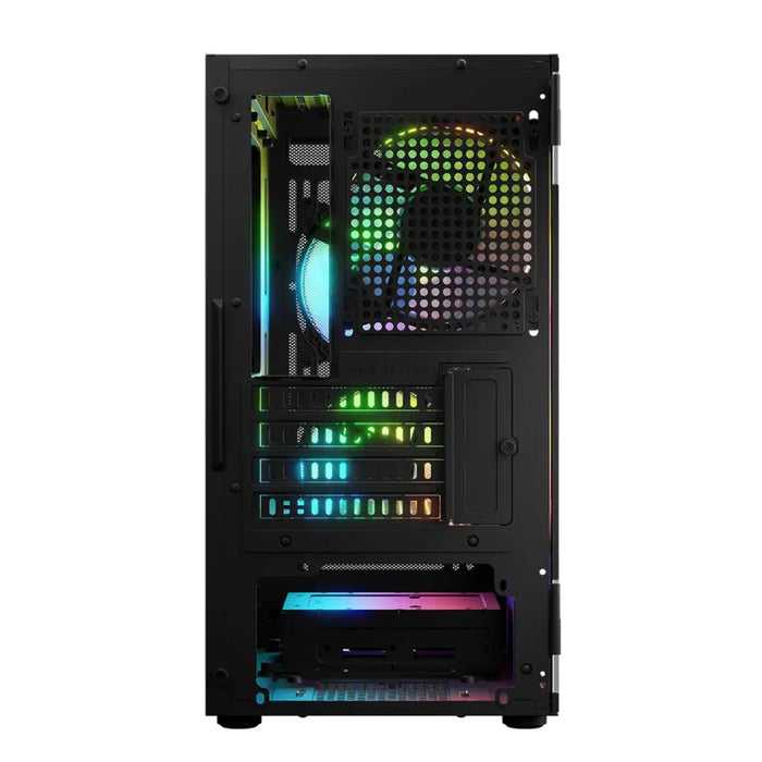 Калъф Logic PORTOS ARGB MINI USB 3.0 Черен