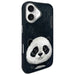 Калъф Nimmy Big Eyed Pet 2.0 Panda за iPhone 16 - черен