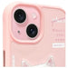 Калъф Nimmy Cool&Cute 2.0 Cat за iPhone 15 - розов