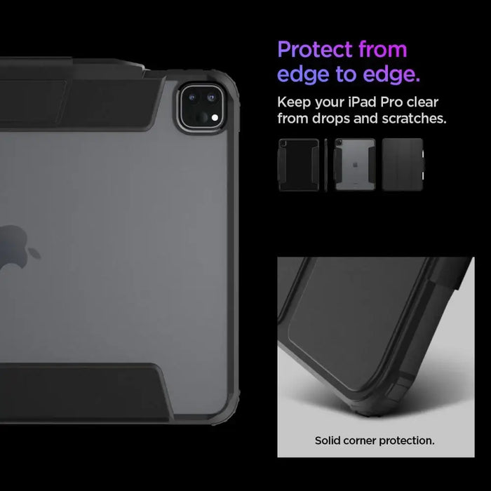 Калъф Spigen Ultra Hybrid Pro за iPad Pro 13’’ 2024 - черен