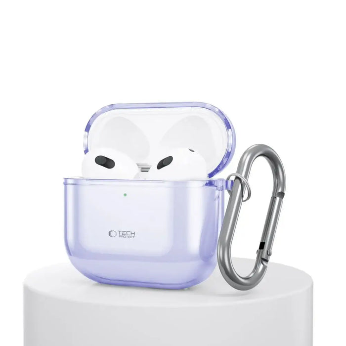 Калъф Tech-Protect FlexAir за AirPods 4 - лилав
