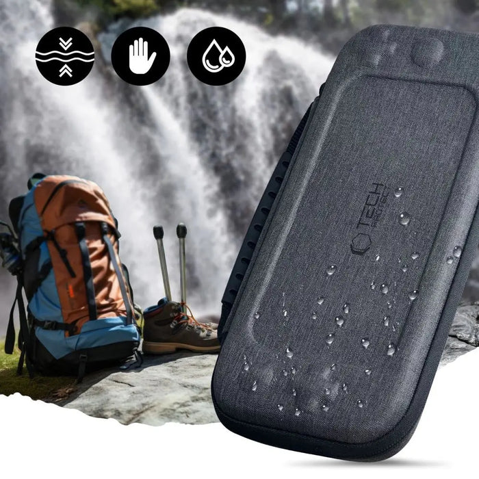 Калъф Tech-Protect Hardpouch за Nintendo Switch 2 - сив