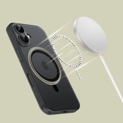 Калъф Tech-Protect MagSlim MagSafe за iPhone 15 Pro - черен