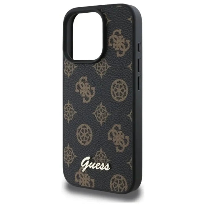 Калъф Guess Peony Script MagSafe за iPhone 16 Pro Max