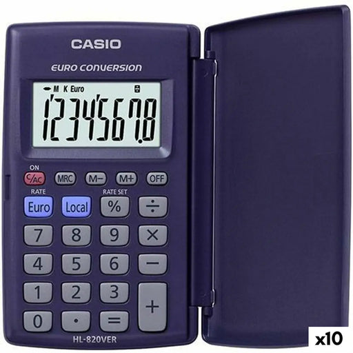 Калкулатор Casio HL-820VER Виолетов (10 броя)