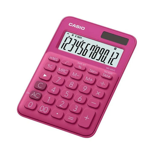 Калкулатор Casio MS-20UC Фуксия 2,3 x 10,5 x 14,95 cm (10