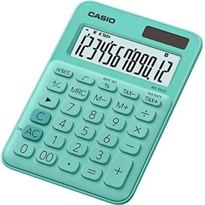 Калкулатор Casio MS-20UC Зелен 2,3 x 10,5 x 14,95 cm (10