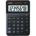 Калкулатор Casio MS-8F Черен Пластмаса