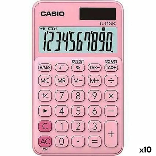 Калкулатор Casio SL-310UC Розов (10 броя)