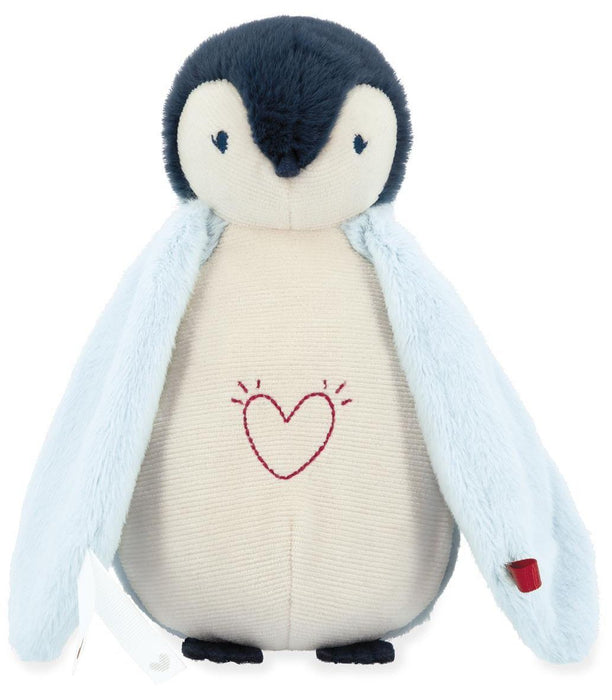Плюшена играчка с лампа Kaloo - Пингвин, 20 cm, син