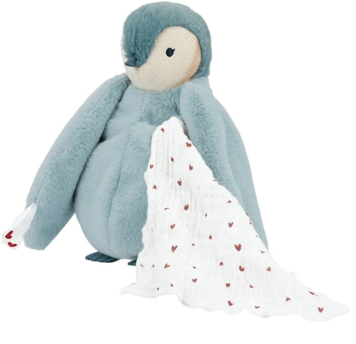 Плюшена играчка Kaloo - Зелен пингвин, целувка, 20 cm