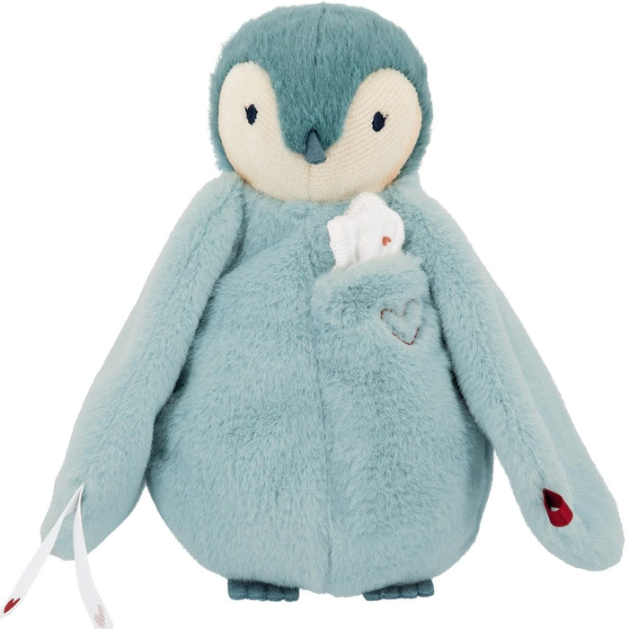 Плюшена играчка Kaloo - Зелен пингвин, целувка, 20 cm