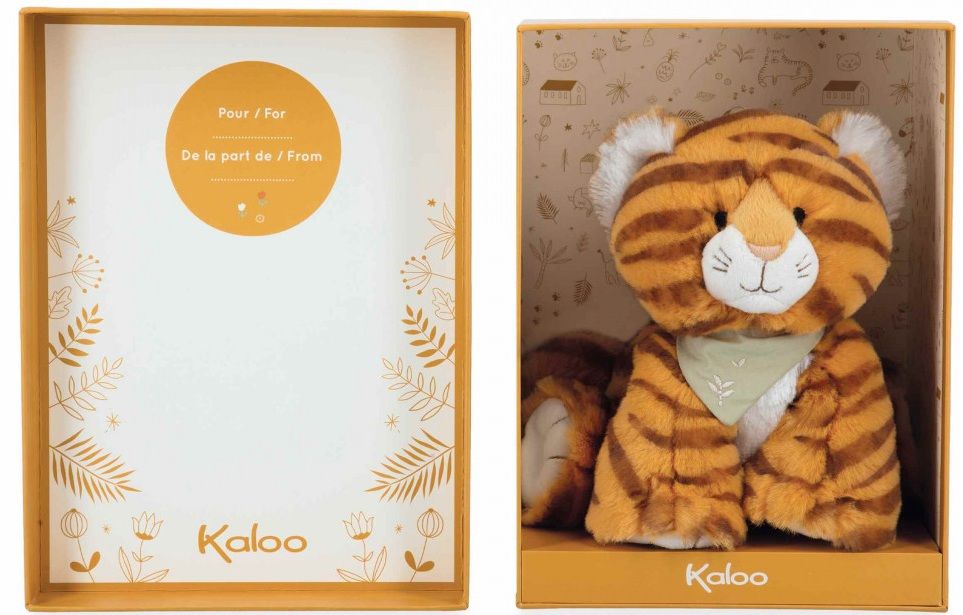 Плюшена играчка Kaloo - Papaye, тигърче, 17 cm