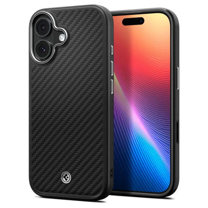 Калъф Spigen Enzo Aramid ’T’ MagSafe за iPhone 17 - черен