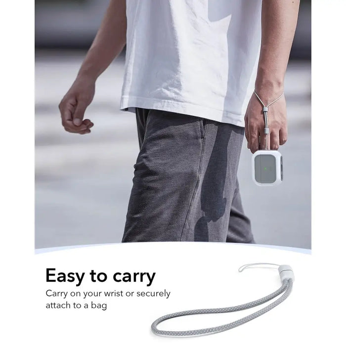 Калъф ESR Orbit HaloLock MagSafe за AirPods Pro 3 - бял
